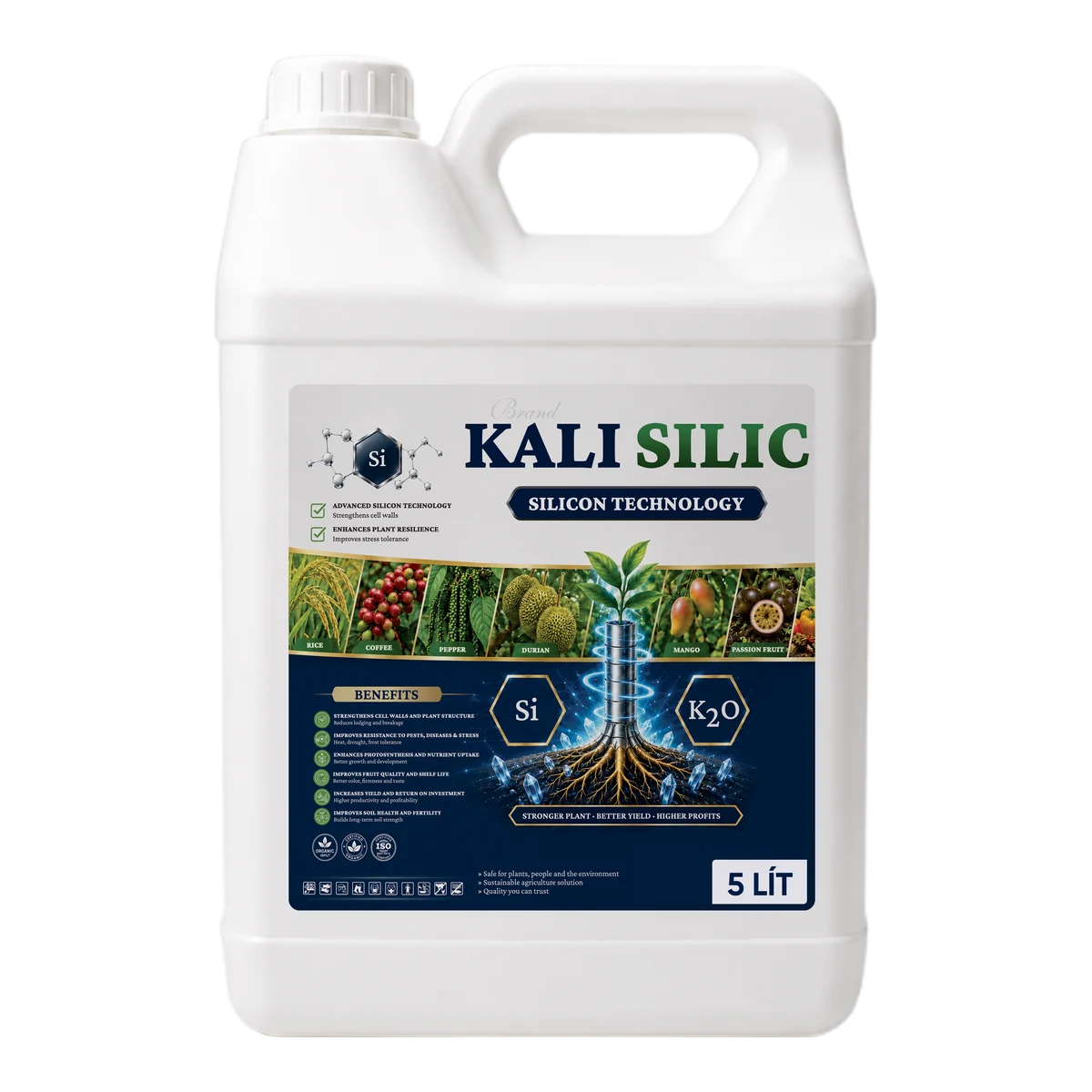 KALI SILIC Can 5 lít